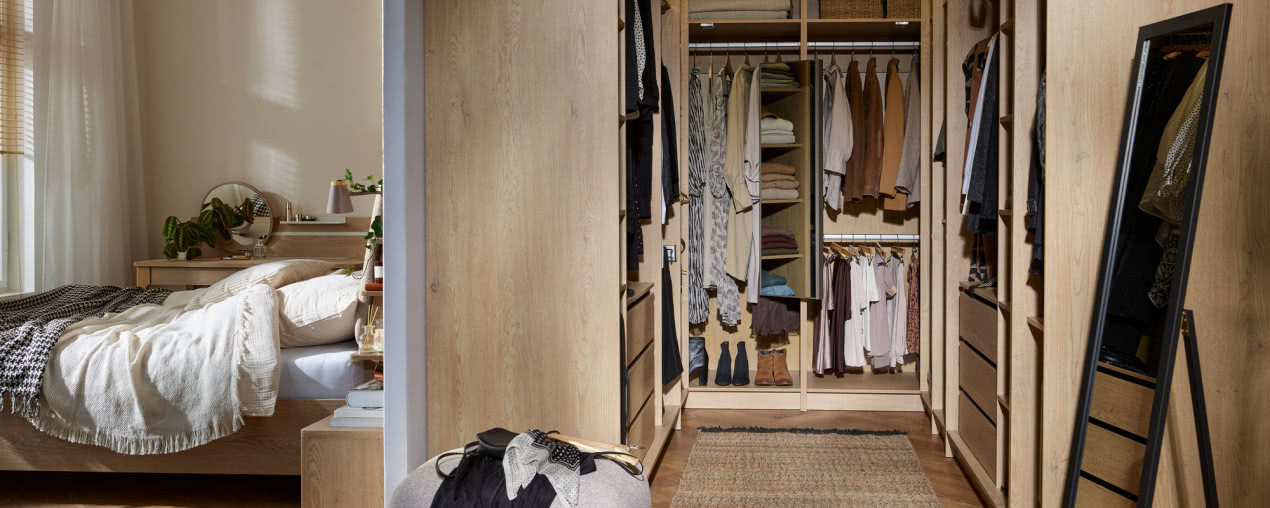 Jakie są nowe trendy w urządzaniu sypialni z garderobą?