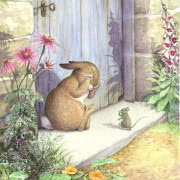 Książka Jill Barklem "W Jeżynowym Grodzie".