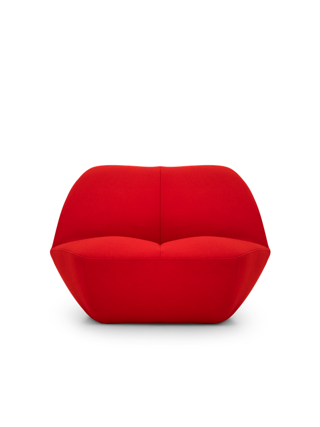 kanapa w kształcie ust