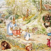 Książka Jill Barklem "W Jeżynowym Grodzie".