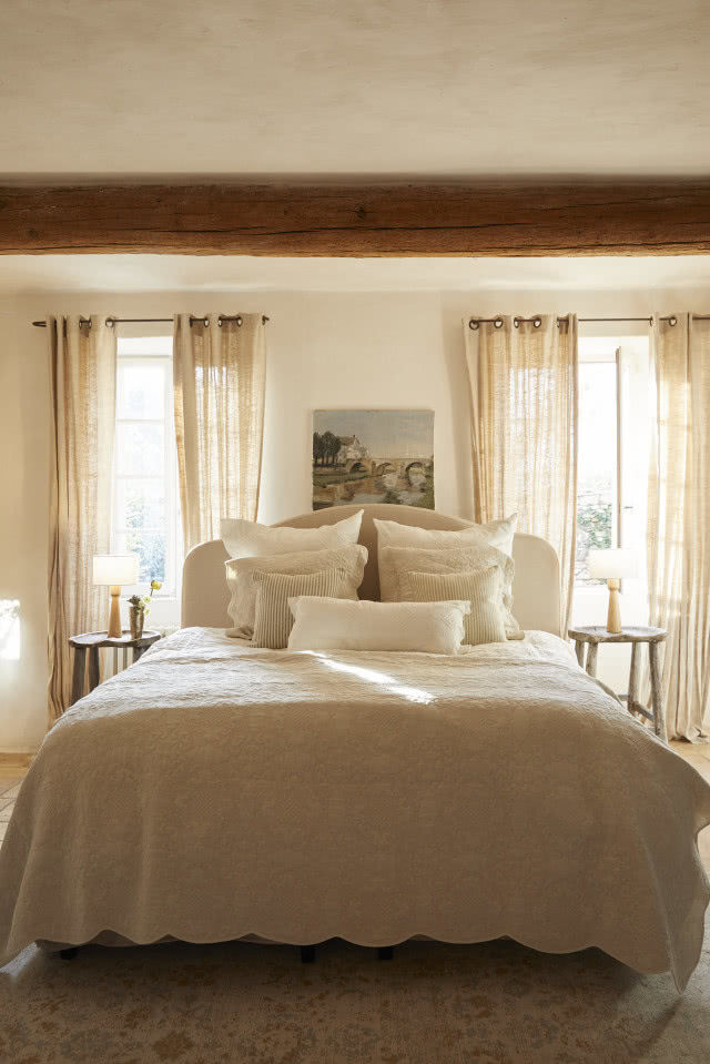 rustykalna sypialnia