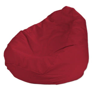 Worek do siedzenia, czerwony, tkanina 702-24, śr. 50 cm, wys. 85 cm