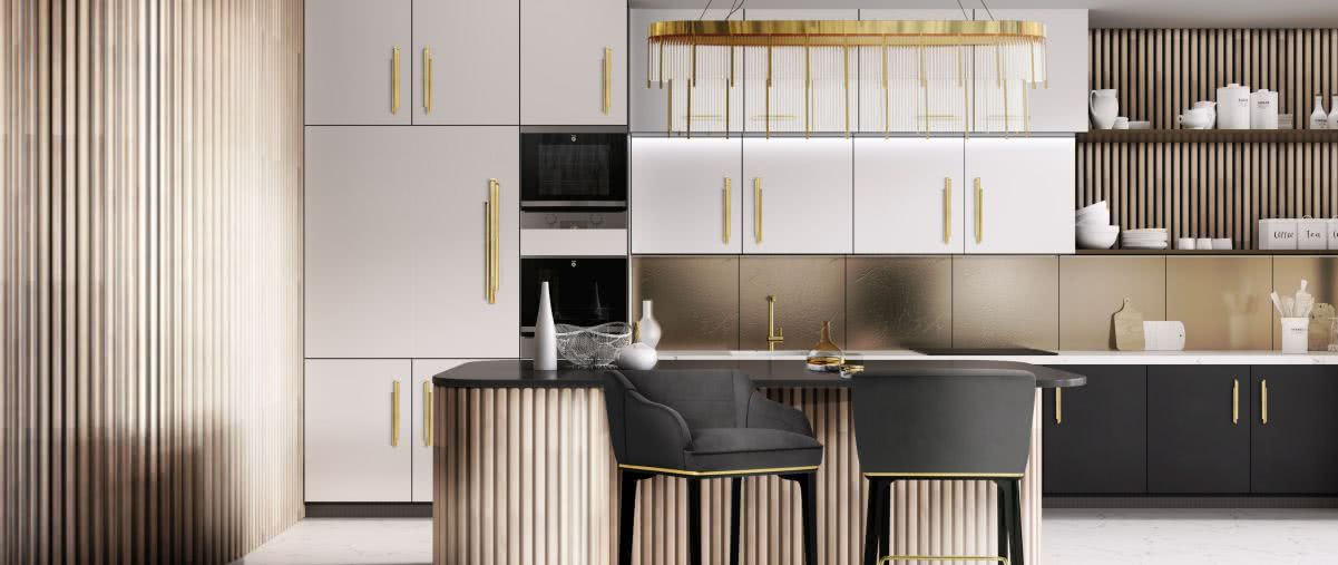 Meble z oryginalną fakturą. Fronty frezowane to ostatni krzyk mody 