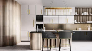 Meble z oryginalną fakturą. Fronty frezowane to ostatni krzyk mody