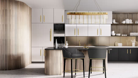 Meble z oryginalną fakturą. Fronty frezowane to ostatni krzyk mody