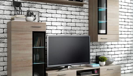 Panele do jasnej meblościanki