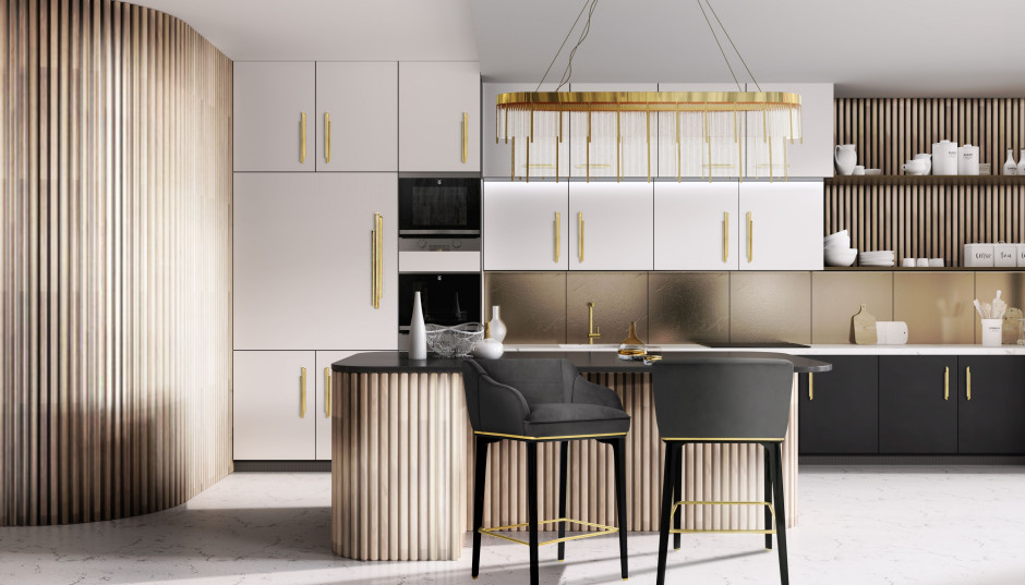 Meble z oryginalną fakturą. Fronty frezowane to ostatni krzyk mody