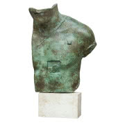 Igor Mitoraj, "Asklepios", 1988, brąz...