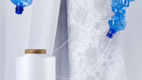 Zasłony z butelek PET - recykling by Haft 