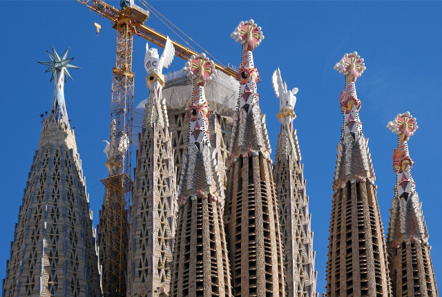 wieże Sagrada Família