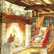 Książka Jill Barklem "W Jeżynowym Grodzie".