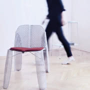 Stół z wymiennymi deskami blatu, proj. Malafor