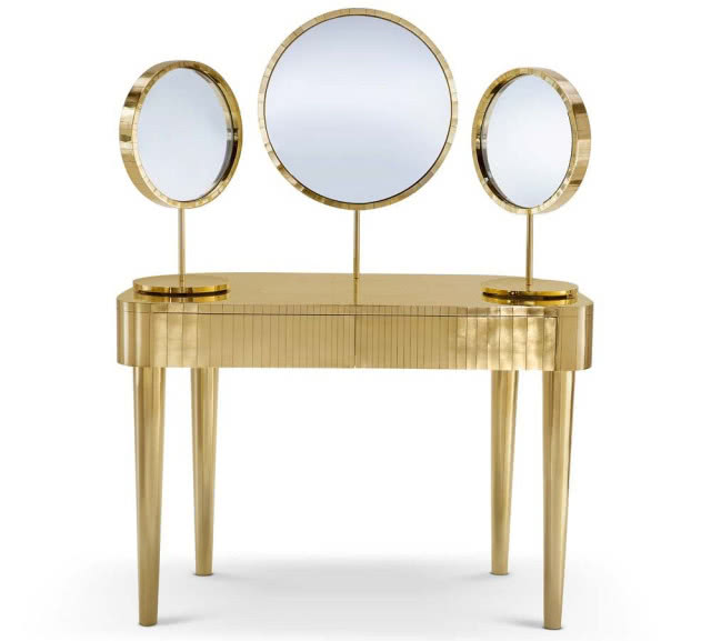 Złota toaletka Woman in Paris Oro