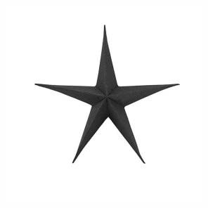 Dekoracje świąteczne Star (3/set) czarne, 20 zł, HOUSE DOCTOR