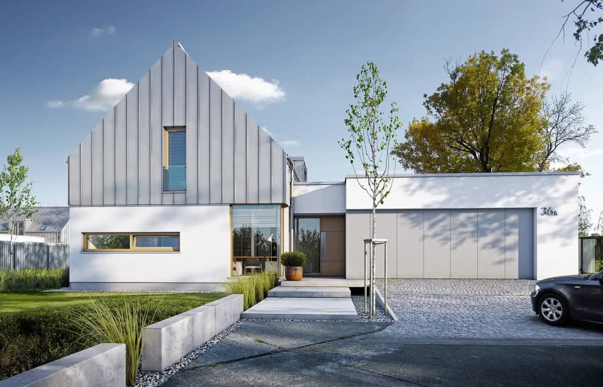 Projekt domu Nowoczesny 1, Domy z Wizją