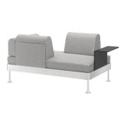 IKEA DELAKTIG - szezlong ze stolikiem i lampą