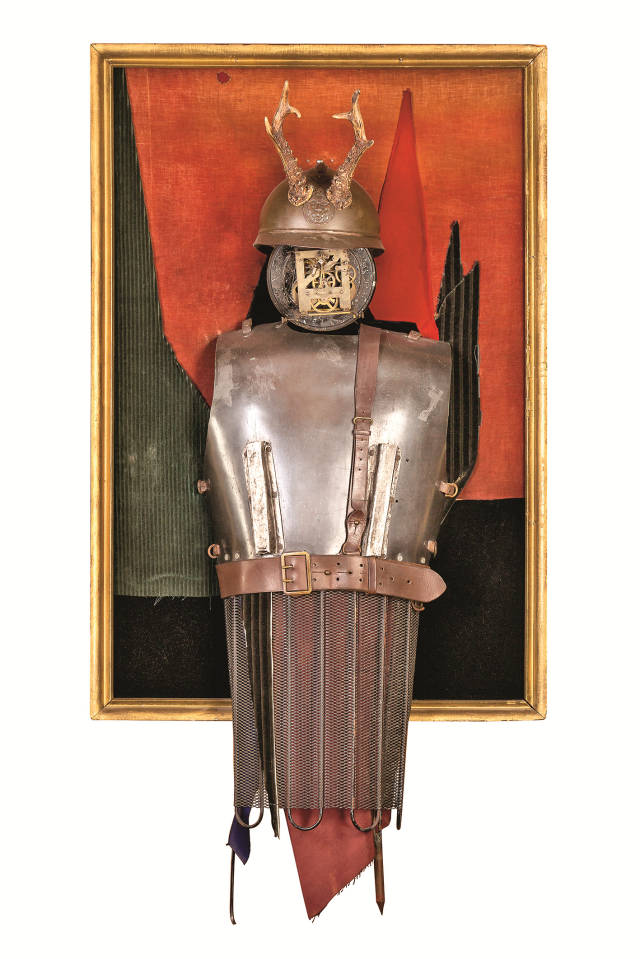 Władysław Hasior,
„Portret romantyczny”, 1989,
fot. Marcin Łabuz