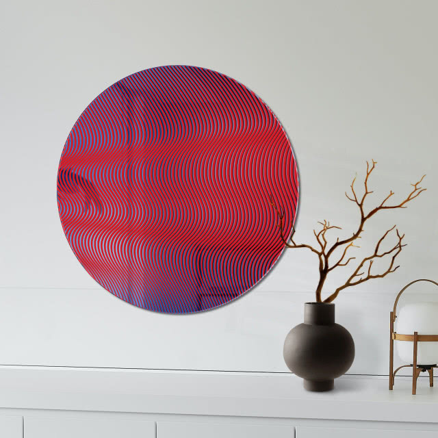 Lustro COSMIC MARS / projekt.: Studio Szpunar dla GieraDesign