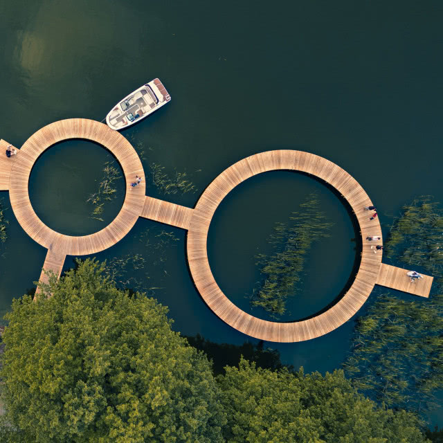 Pomosty na Jeziorze Słupeckim docenione na świecie! Paweł Grobelny zdobywa międzynarodową nagrodę