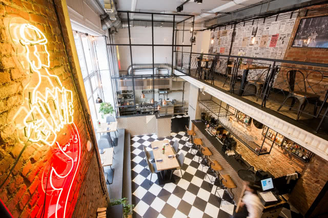 Nowy projekt THE SPACE - restauracja Gruby Josek