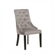 Krzesło tapicerowane z aksamitu Georgia, Port Maine