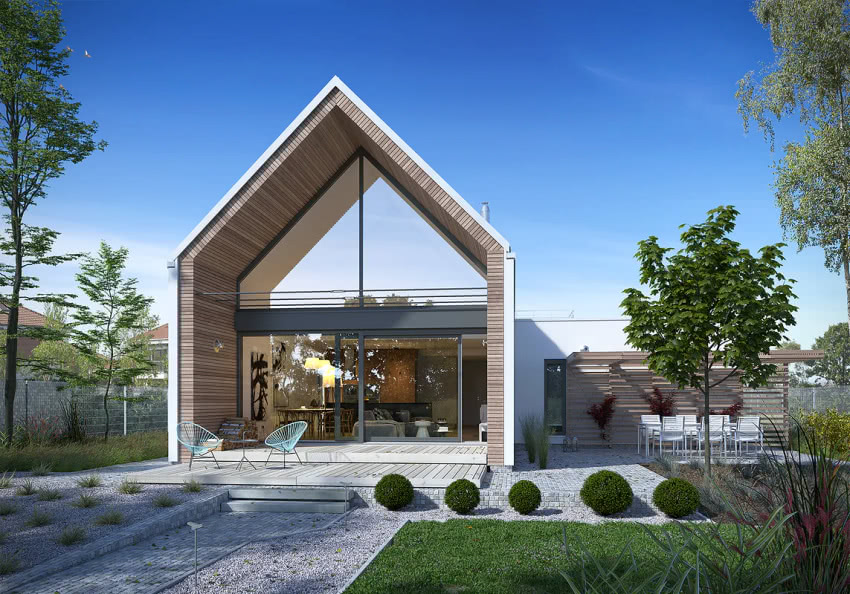 Projekt domu Z pomysłem 3, WAW1104