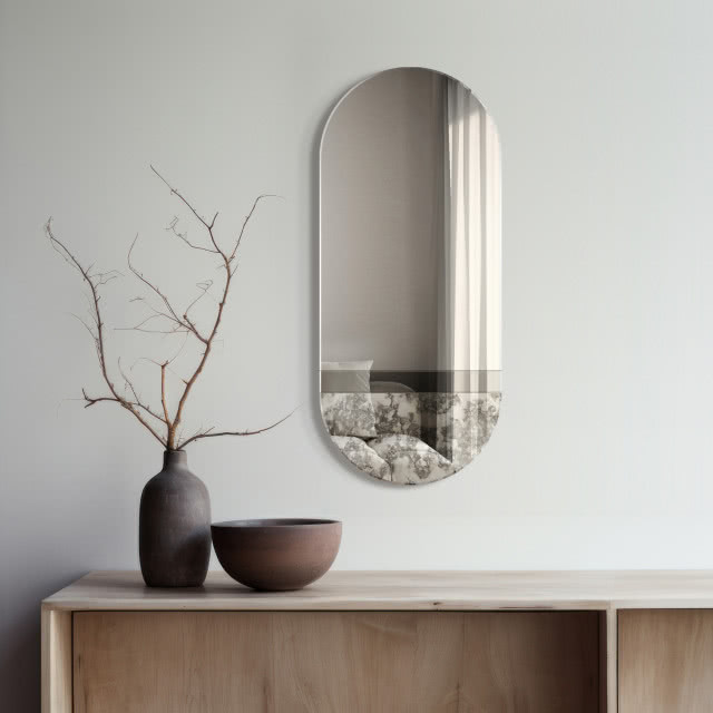 Lustro FUSION CORROSI  / GieraDesign, komoda, wazon, misa