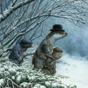 Książka Jill Barklem "W Jeżynowym Grodzie".