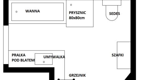 Aranżacja dużej łazienki