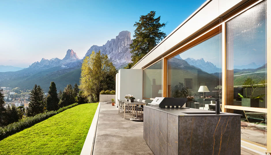 Pomysł na stworzenie kuchni w ogrodzie