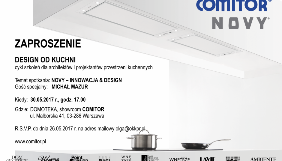 Rusza cykl szkoleń DESIGN OD KUCHNI