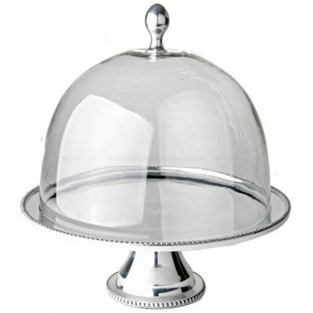 Patera aluminiowa w kolorze srebrnym, Pearl,...