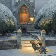 Książka Jill Barklem "W Jeżynowym Grodzie".