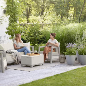 Meble SCANDI KETER - świetnie urządzony ogród na powitanie nowego sezonu