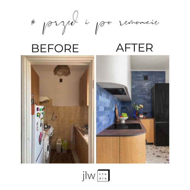 Metamorfoza kuchni PRZED / PO