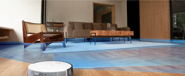 Tapo RV20 Mop dokładnie mapuje Twój dom w ciągu kilku minut, unikając pominięć i wielokrotnego czyszczenia, a do tego działa dobrze nawet w ciemności.