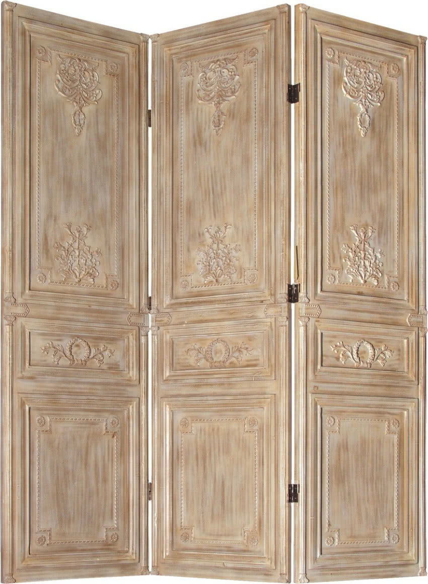 Drewniany parawan, The French Bedroom Company