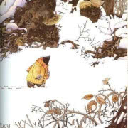 Książka Jill Barklem "W Jeżynowym Grodzie".