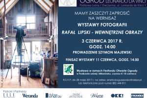 Wernisaż Wystawy fotografii RAFAŁ LIPSKI - WEWNĘTRZNE OBRAZY