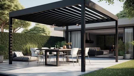 Pergola aluminiowa - idealne zadaszenie na taras?