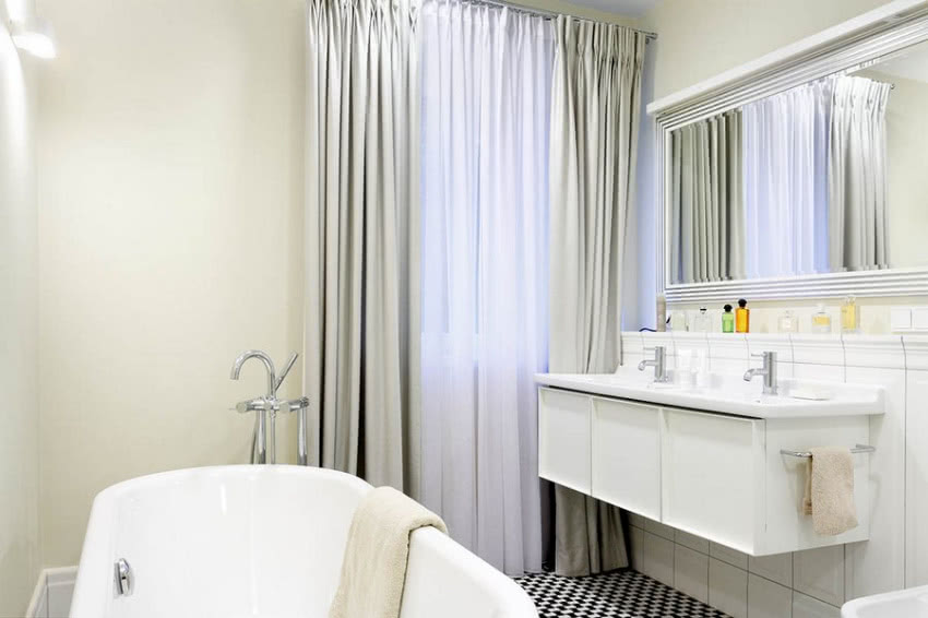 Łazienkę rodziców - choć niezbyt duża - dzięki...