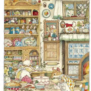 Książka Jill Barklem "W Jeżynowym Grodzie".