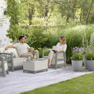 Meble SCANDI KETER - świetnie urządzony ogród na powitanie nowego sezonu