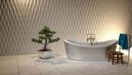 Trójwymiarowy pomysł na ściany