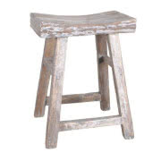 Taboret Recycled Teak