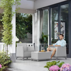 Meble SCANDI KETER - świetnie urządzony ogród na powitanie nowego sezonu