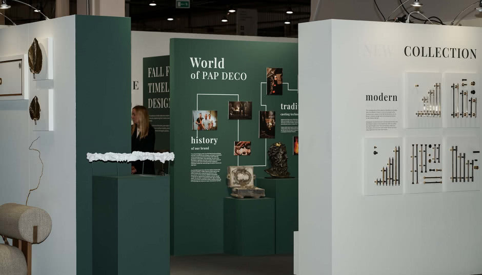 Artystyczne uchwyty i gałki meblowe Krzysztofa Renesa - PAP DECO jak co roku odkrywa nowe 