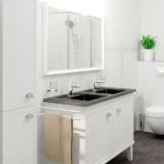 Białe meble Canto wnoszą do łazienki czar stylu...
