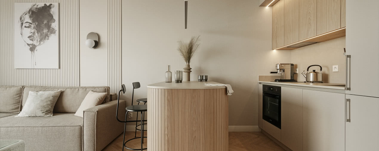 Mieszkanie na wynajem w nowoczesnym apartamentowcu. Widać z niego Zatokę Gdańską!