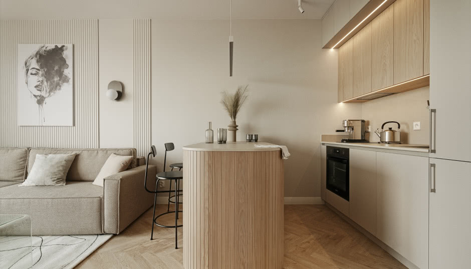 Mieszkanie na wynajem w nowoczesnym apartamentowcu. Widać z niego Zatokę Gdańską!